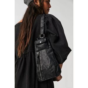 Free People Jagger Leather Sling